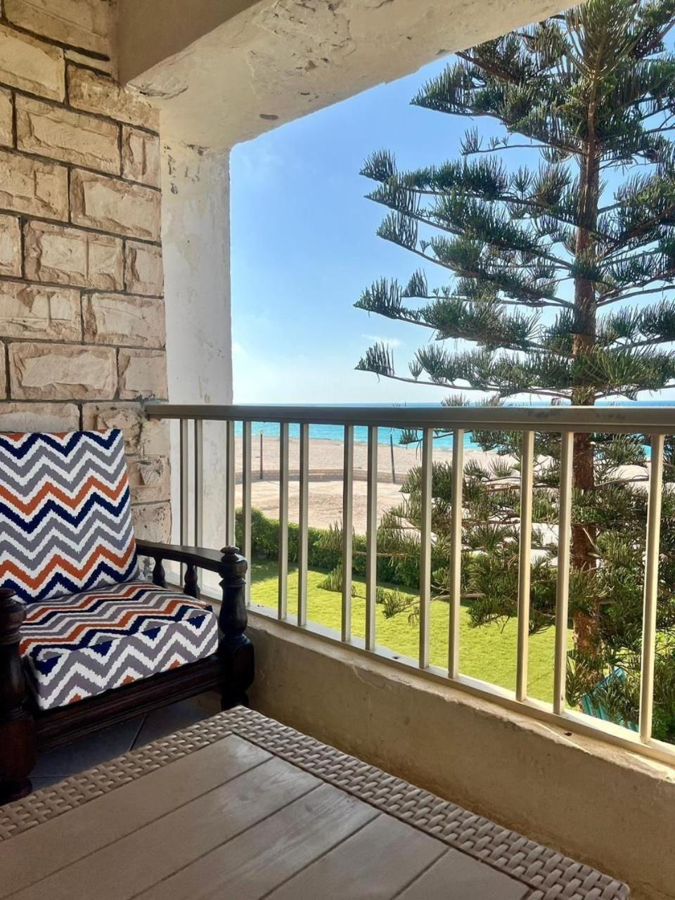 Beachfront Chalet In Green Beach, North Coast العلمين المظهر الخارجي الصورة