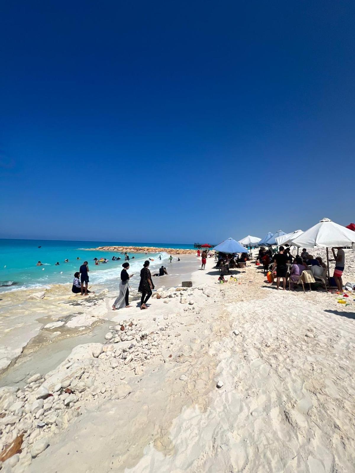 Beachfront Chalet In Green Beach, North Coast العلمين المظهر الخارجي الصورة